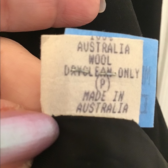 COLLETTE DINNIGAN AUSTRALIAN WOOL BLAZER 14 EUC - Picture 5 of 5